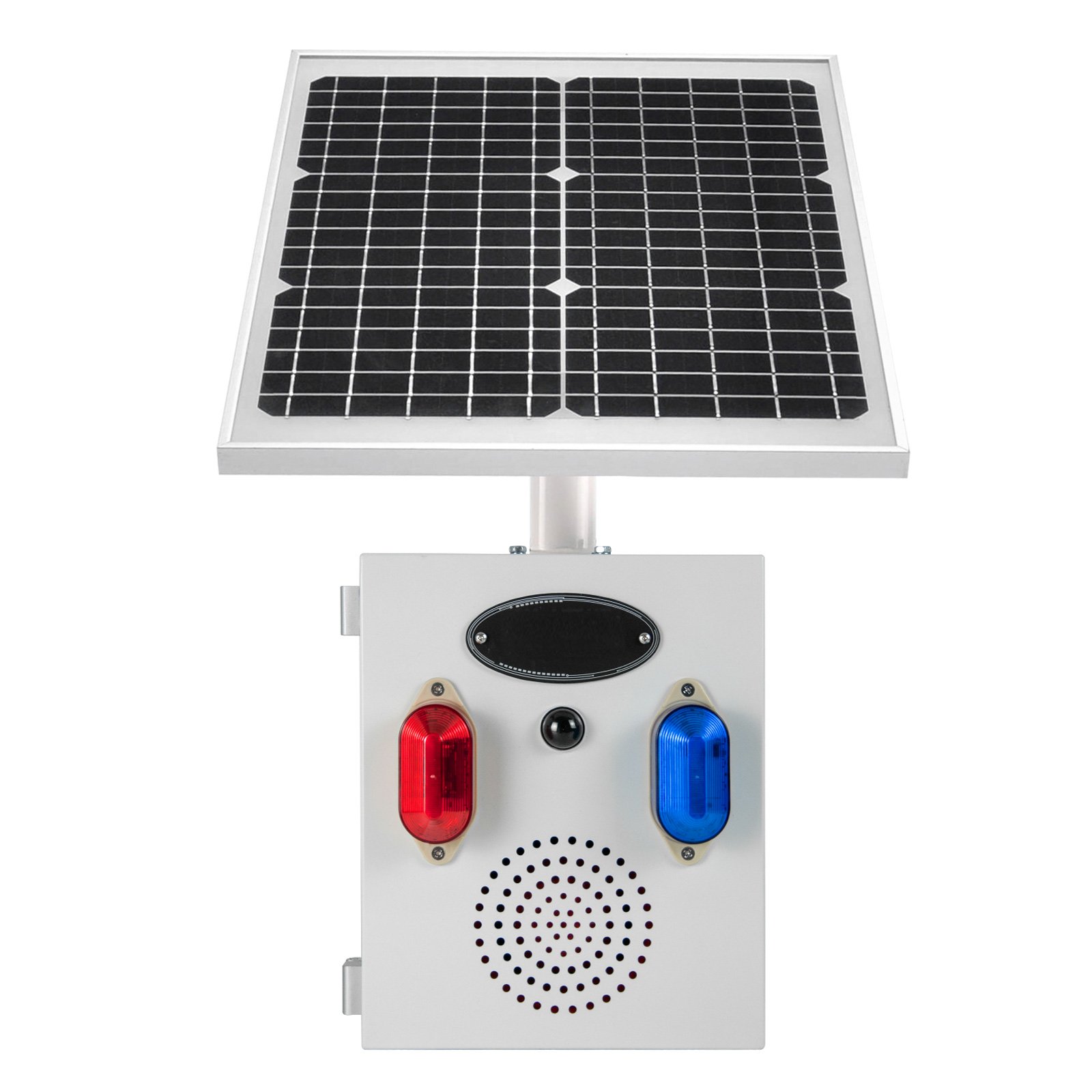 YASONG High Power Motion Sensor Outdoor Alarm 120dB Horn 17 Tonens Solar Sound Alarm System 3 working modes IP65 Security alarm