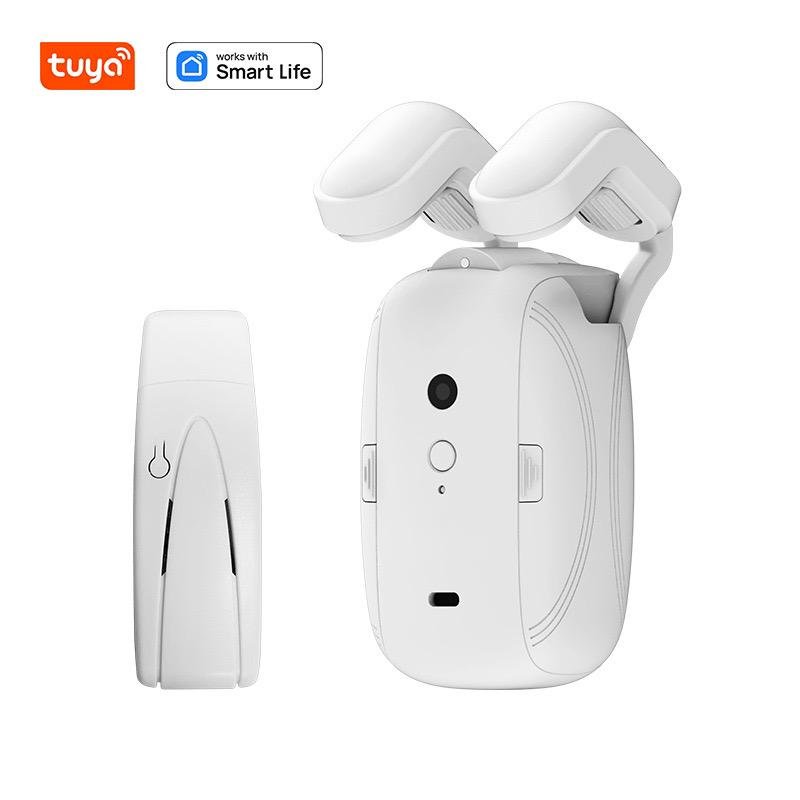Tuya smart Life APP WiFi Electric Curtain Robot Automatic Open Remote Control For Roman Curtains Track