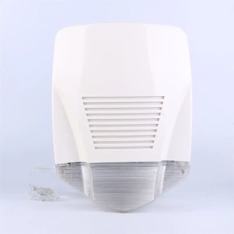 Professional Alarm Manufacturer 128db Mall Security Alarm System Home Yard Strobe Light Siren