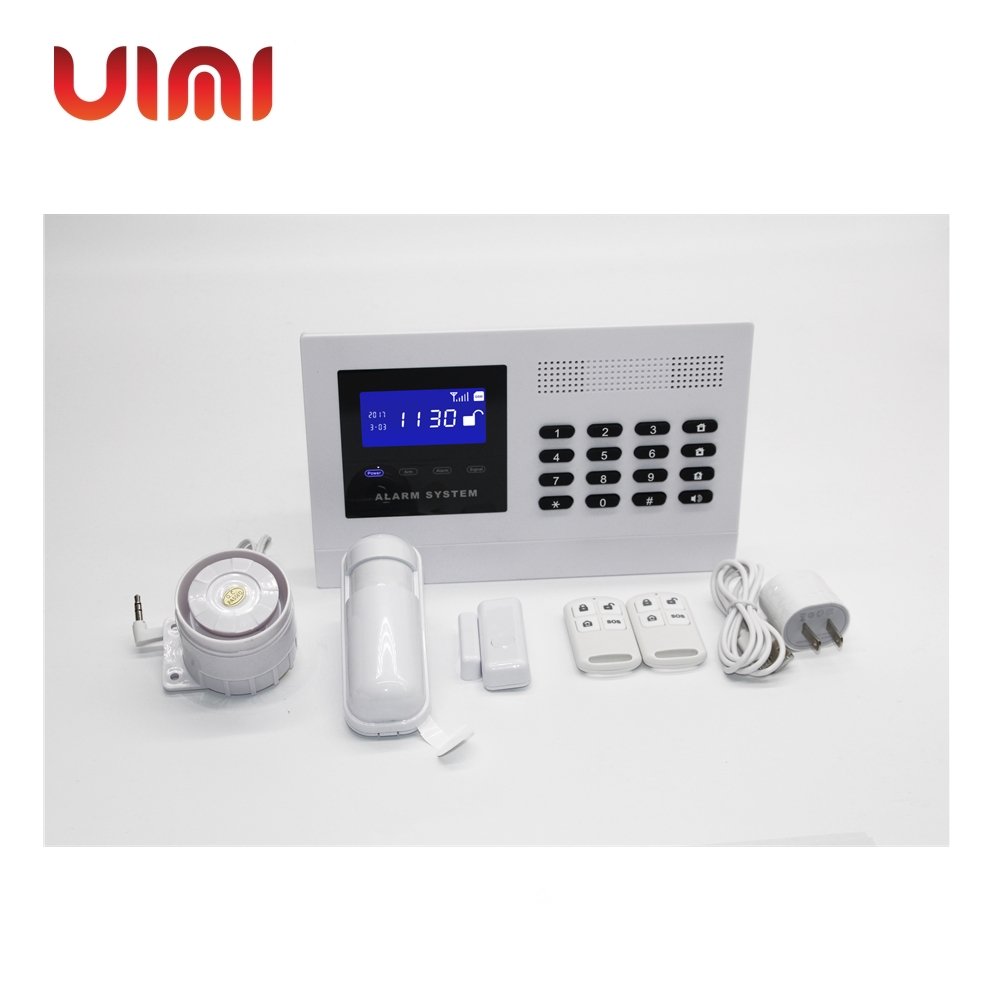 12v wifi intelligent gsm alarm system home security