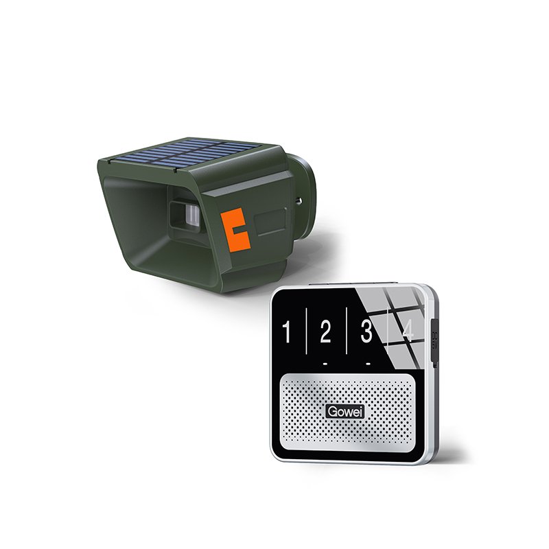 Solar Wireless Driveway Alarms human body sensor pir detector infrared beam sensor alarm