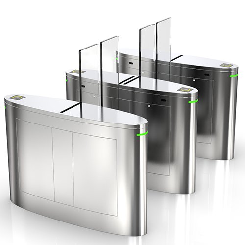 Automatic Security Sliding Turnstile Barrier Gate Two-way Access Control System For Gym