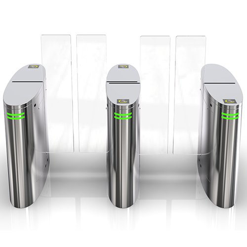 Automatic Security Sliding Turnstile Barrier Gate Two-way Access Control System For Gym