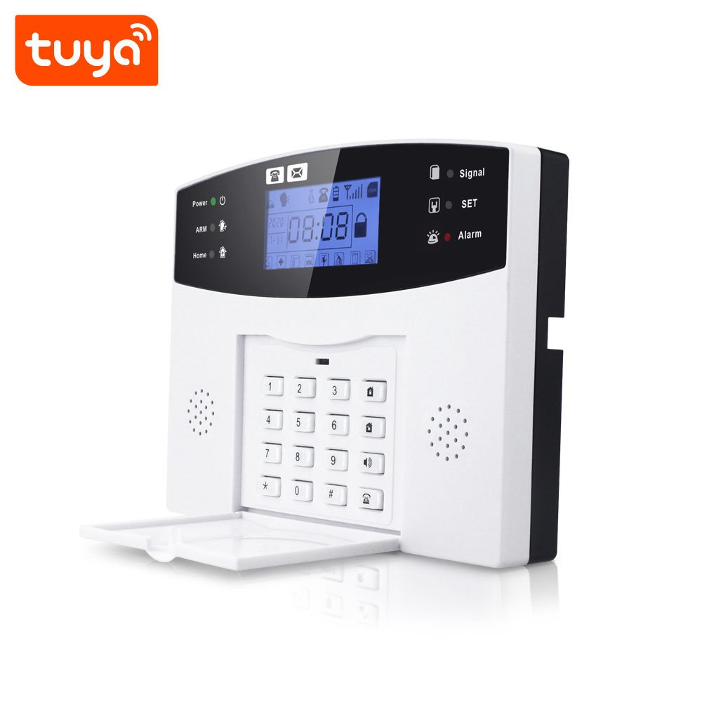 Real-Time Monitoring Control Home Security System Remote GSM+WiFi Wireless Burglar Alarm Protection