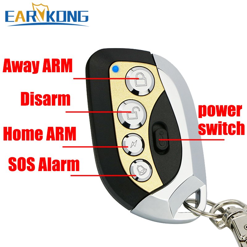 433MHz Home Burglar Alarm Wireless & Wired Detector RFID TFT Touch Keyboard 11 Languages Compatible Alexa Wifi GSM Alarm System