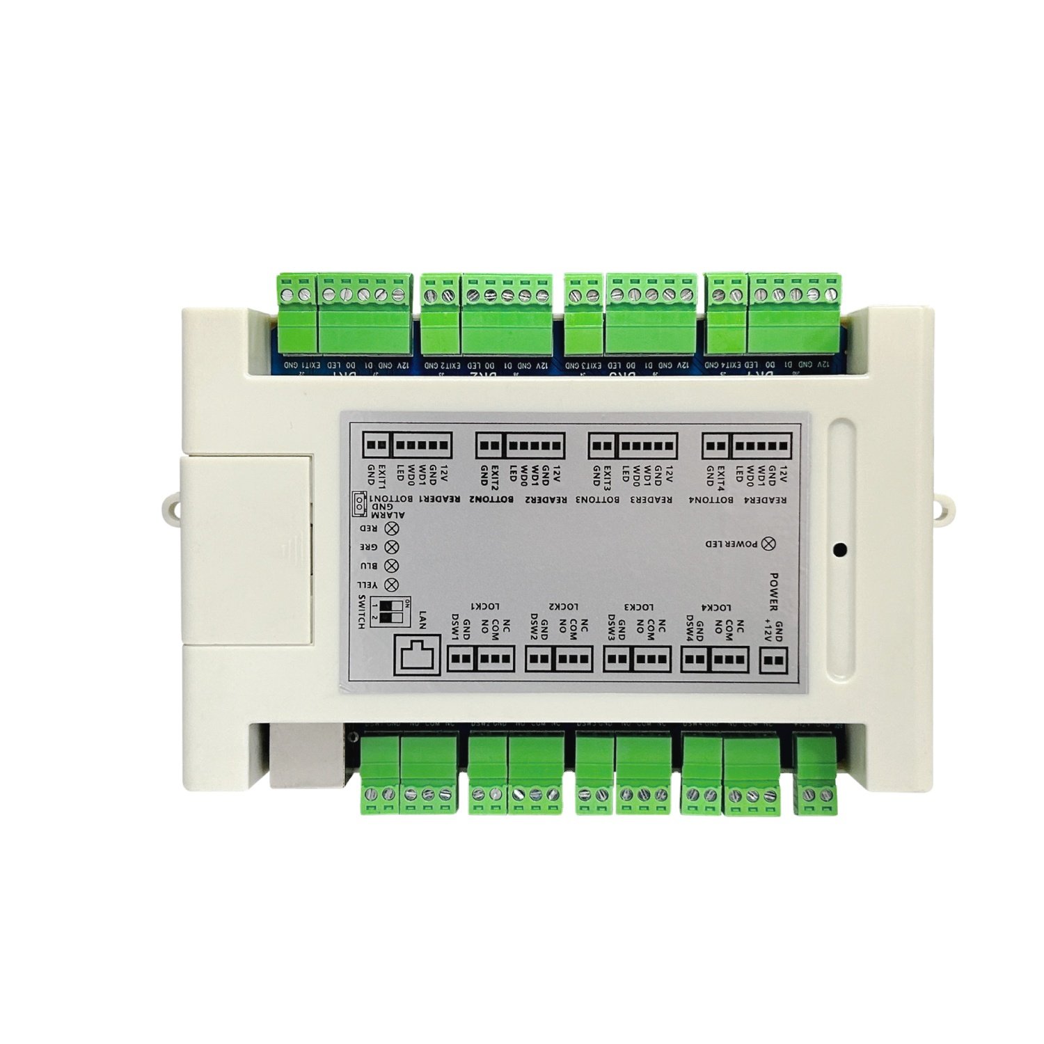 trudian 7 days of sampling TCP/IP Support multiple advanced access control functions 4 doors Wiegand multi-door controller