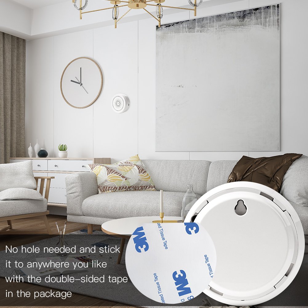 Tuya Smart Sound and Light Siren Alarm Wifi Trigger Alarm Smart Home Security System 100dB Loud Wireless Remote Control Alexa