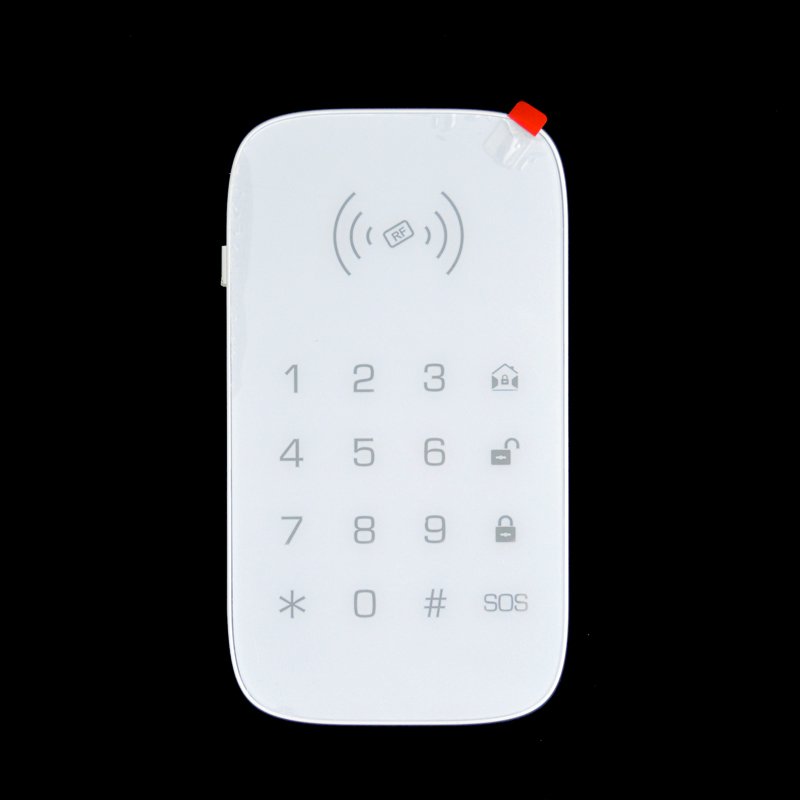 RFID Card Touch Pad Tamper Proof 433MHz Wireless Keyboard For Home Burglar Alarm System