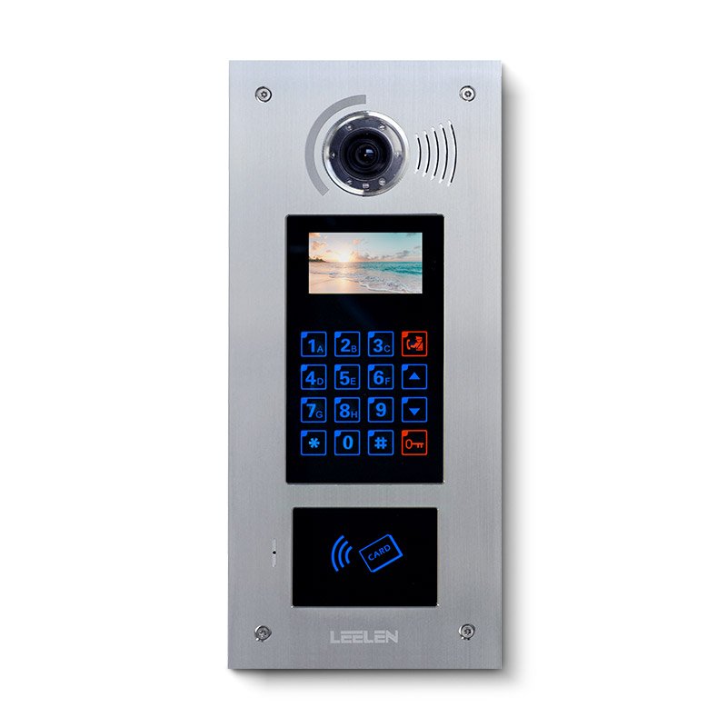 LEELEN IP High quality smart home 4.3'' building intercom Outdoor Station