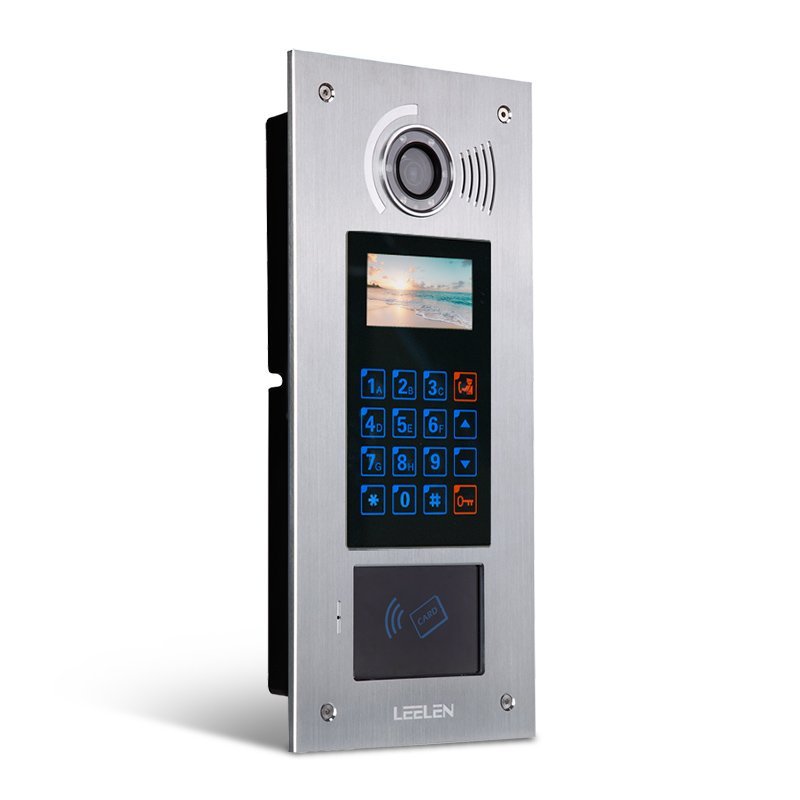 LEELEN IP High quality smart home 4.3'' building intercom Outdoor Station