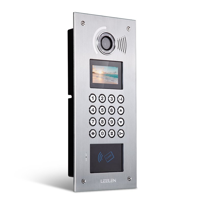 LEELEN IP High quality smart home 4.3'' building intercom Outdoor Station