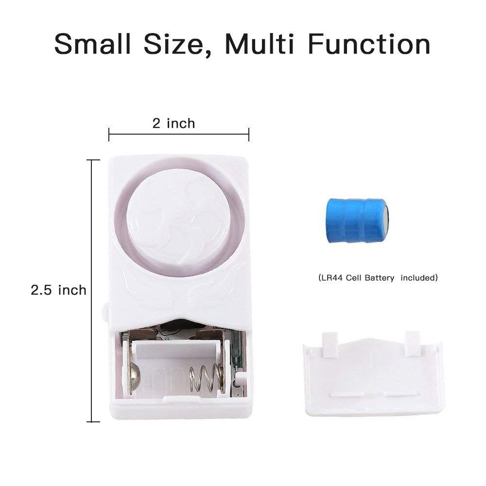 Battery Powered Wireless Sensor Magnetic anti-theft security Window Refrigerator Door Alarm