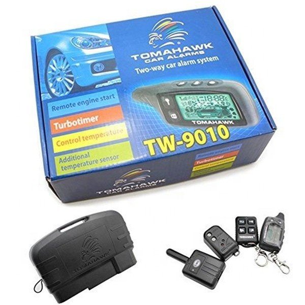 DC 12 voltage tamarack car alarm smart easy car alarm system classical car alarm Tomahawk TW9010