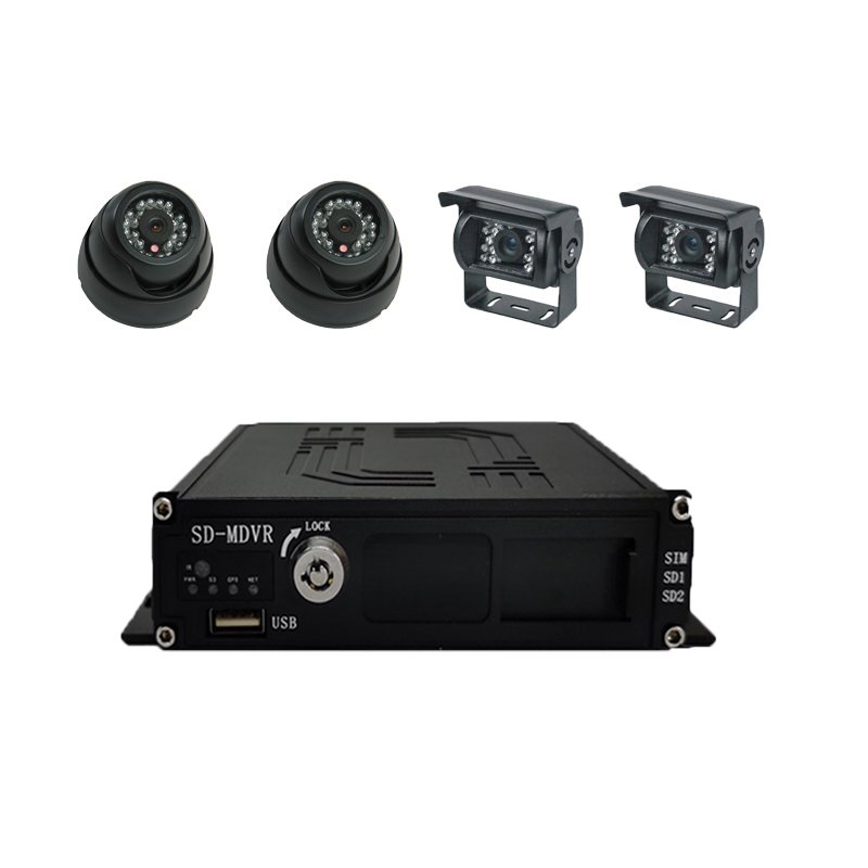 8CH MDVR 4G GPS 1080P AHD SD Card Car HDD SSD Mobile DVR Recorder Truck Security Monitor Truck Camera Alarm System