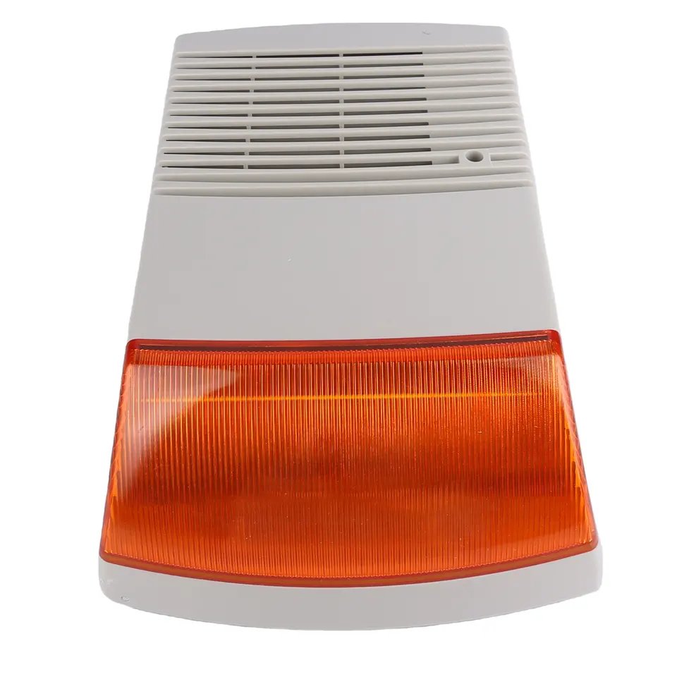Outdoor 50w 128dB Siren Alarm System Security Alarm System For Wifi Home And Wireless Home Strobe Siren