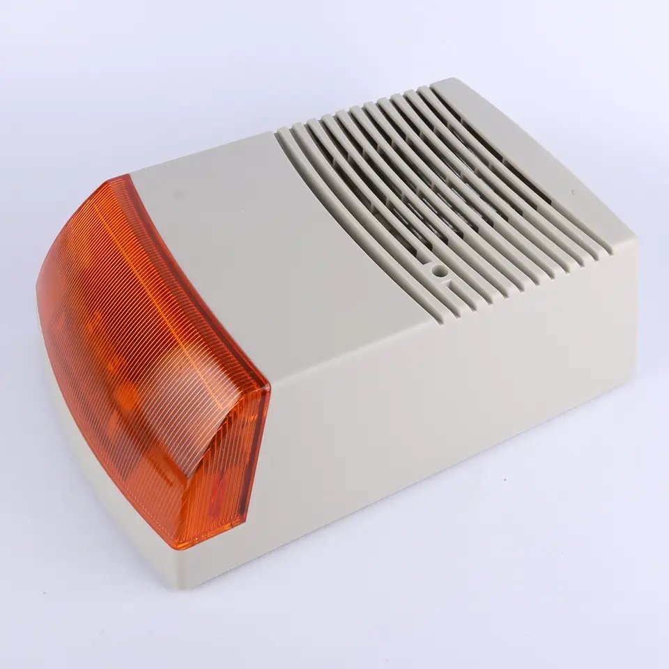 Outdoor 50w 128dB Siren Alarm System Security Alarm System For Wifi Home And Wireless Home Strobe Siren