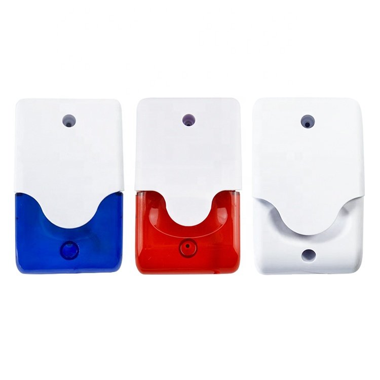 15W Wired Alarm Siren 12V Flashing Sound Siren Speaker Low Frequency Siren Horn Ambulance Security Alarm System