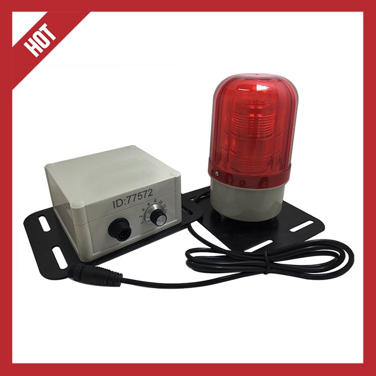 Front proximity sensor warning alert alarm UWB system forklift warning system