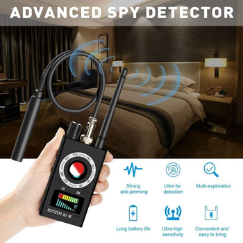 K18 Anti Spy Detector RF Signal Detector detector anti spy bug listening device gps