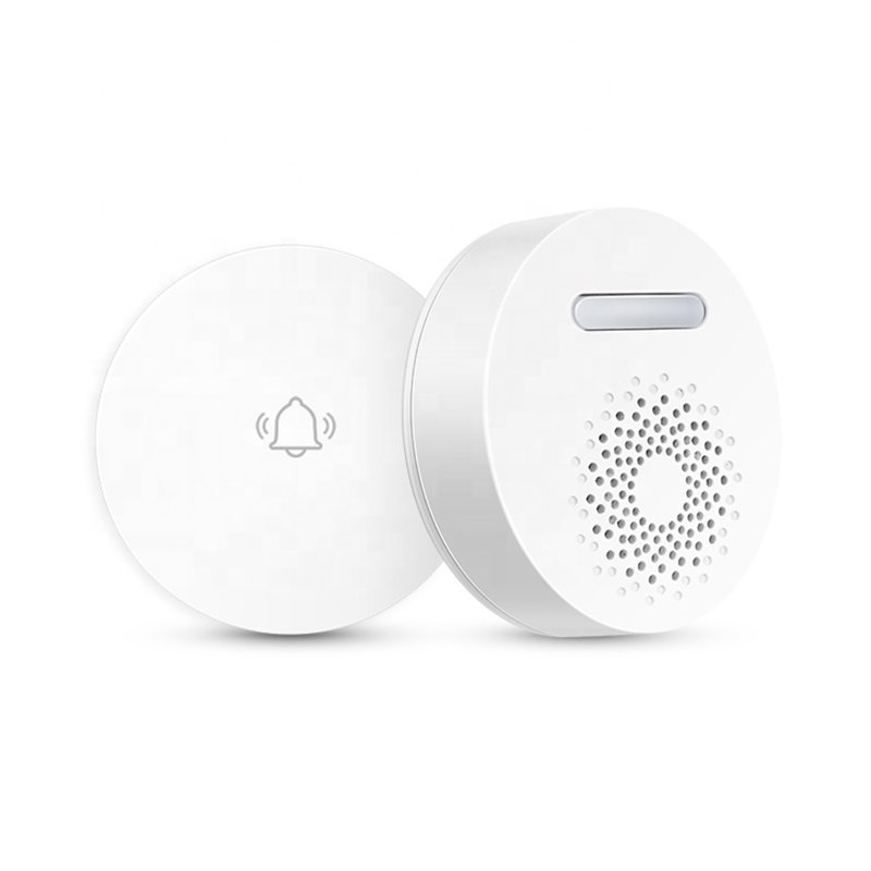 Wireless self powered doorbell intelligent home caller 433MHz doorbell alarm system EU UK US standard speaker