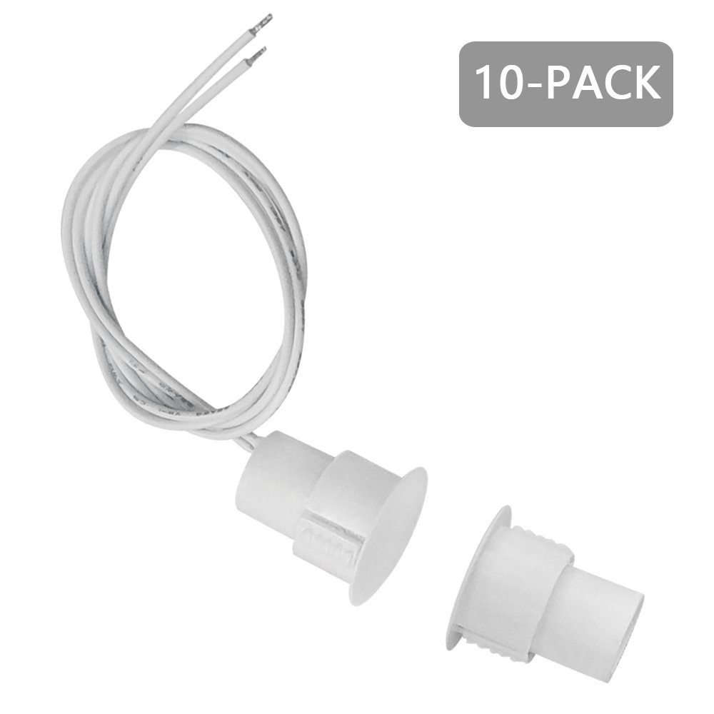 magnetic switch metal door magnetic contacts for security alarm system MCS-36