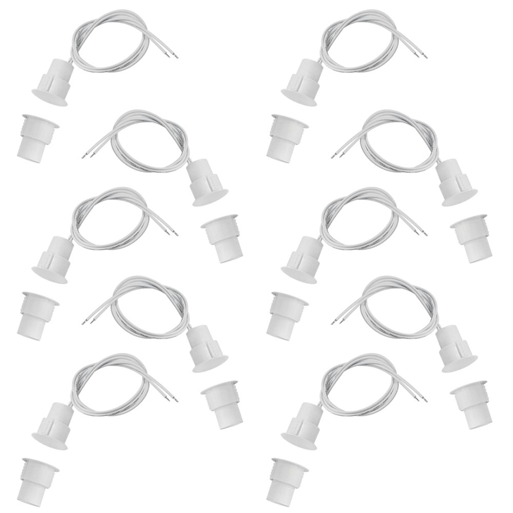 magnetic switch metal door magnetic contacts for security alarm system MCS-36