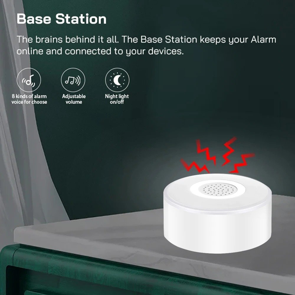 Home Alarm System Intruder Alarms Door Window Sensors WiFi Wireless alarm Kit with Phone APP Alert