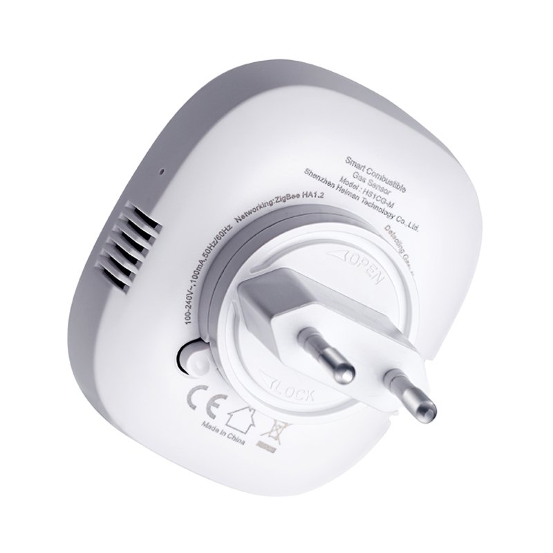 New design Smart home system combustible ch4 natural gas alarm detector wireless tuya wifi gas detector