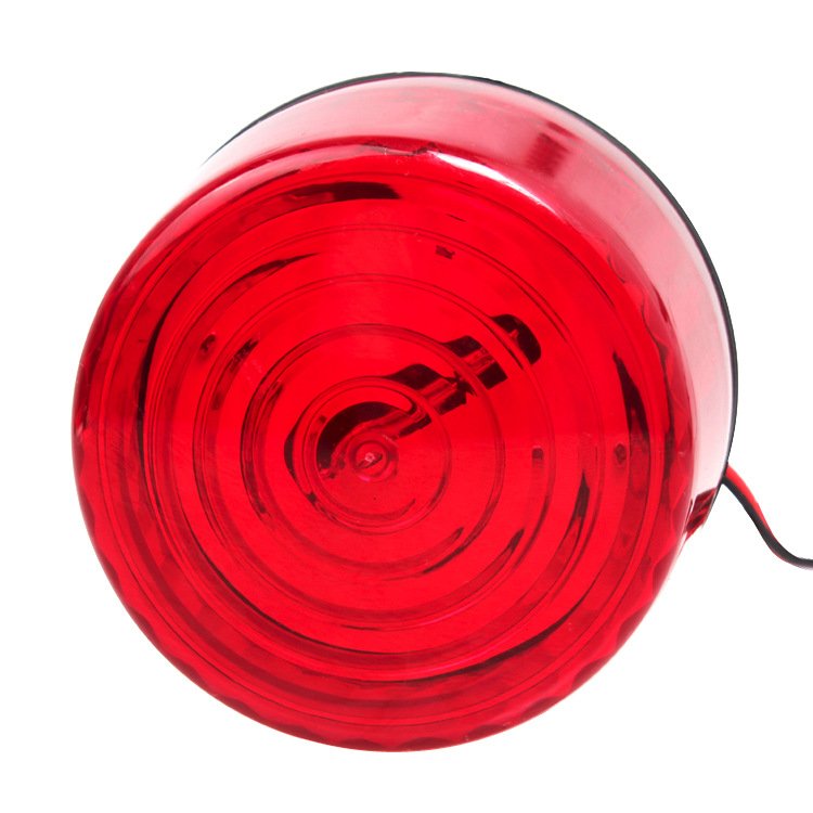 Big Size Quick Flashing Red/Blue/Green Strobe LED Light Alarm 12V Wired LED Strobe Light