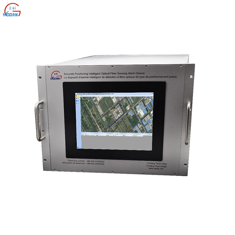 Kazakhstan Perimeter Security Vibration Optical Fiber Alarm Systems Precise Positioning Type Fence Intrusion Detection