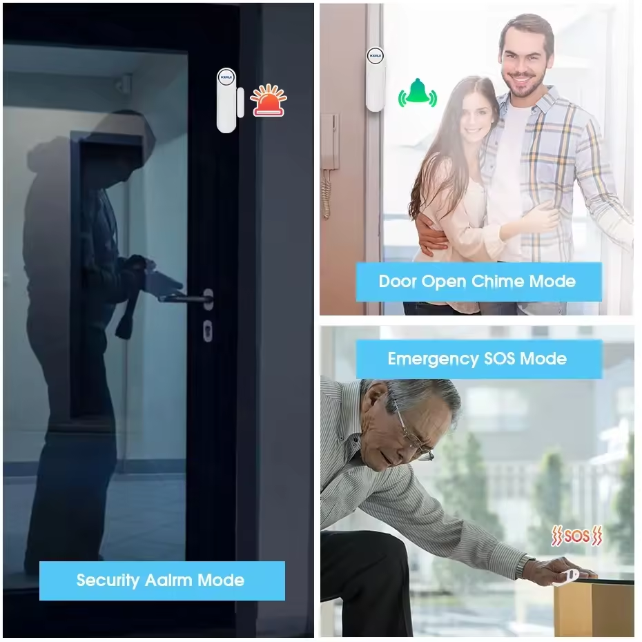 KERUI Wireless WIFI Door Sensor Remote Control Window Door Sensors Alarm Home Security System Alarm Burglar Window Door Alarm