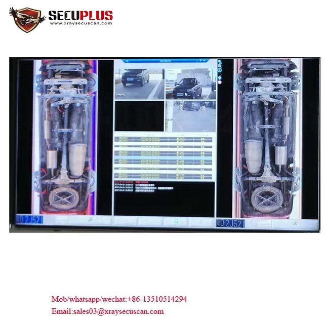 UVSS Car Bomb Detection Under Vehicle Scanning System for border, seaports with blacklist car alarm systems