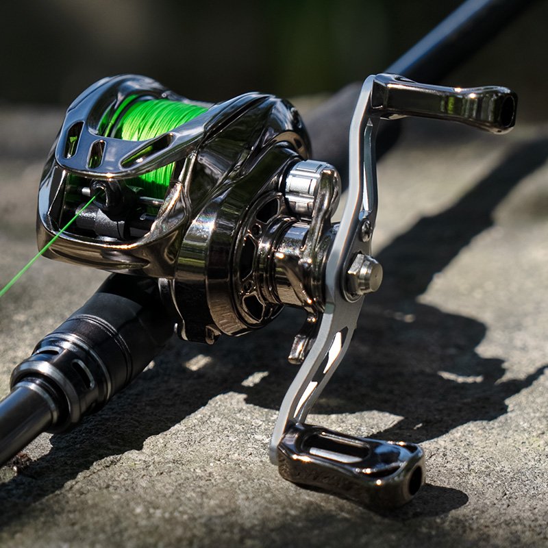 LINNHUE Fishing Reel CD2000 6bbs Max Drag 16LB Metal Professional Baitcasting Reel For Saltwater Long Distant Reel Fishing Pesca