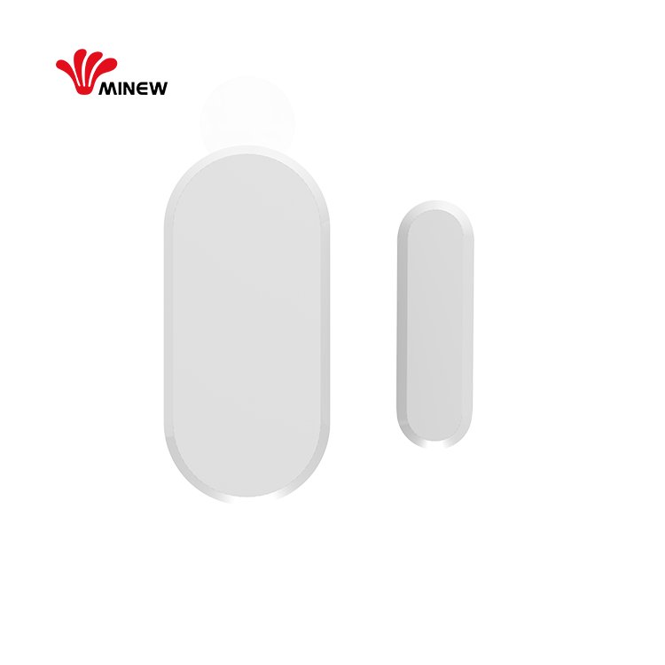 mini smart bluetooth wireless magnetic window and door open close motion contact alarm sensor ble iot door sensor for iot system