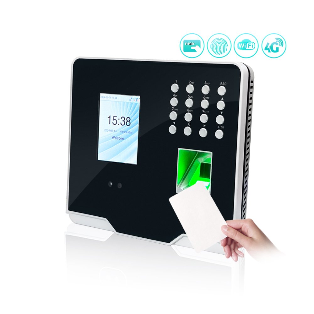 4G and WIFI communication Fingerprint Face Recognition Biometric Time Attendance and Access Control System WIFI TCP/IP/USB port
