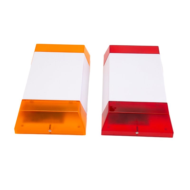 Hot Selling High Quality Strobe Siren Alarm 118db Wired Sturdy Wall-Mounted Burglar Alarm System Electronic Siren