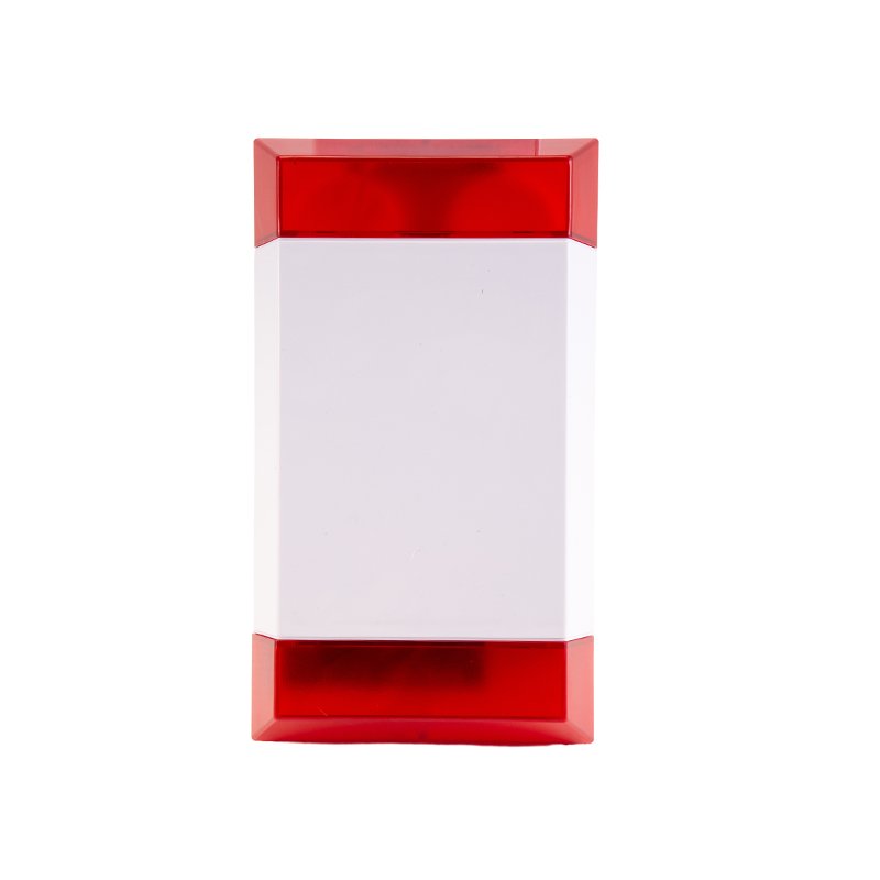 Hot Selling High Quality Strobe Siren Alarm 118db Wired Sturdy Wall-Mounted Burglar Alarm System Electronic Siren