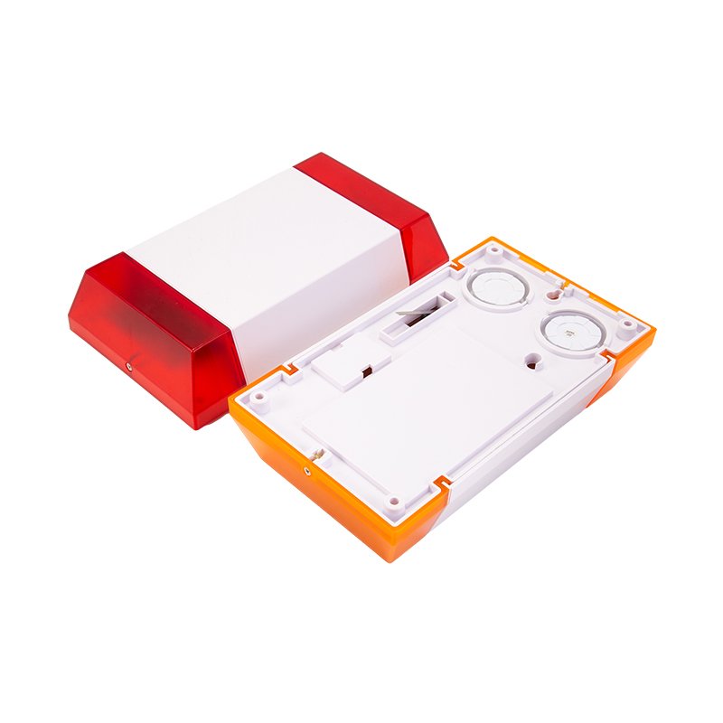 Hot Selling High Quality Strobe Siren Alarm 118db Wired Sturdy Wall-Mounted Burglar Alarm System Electronic Siren