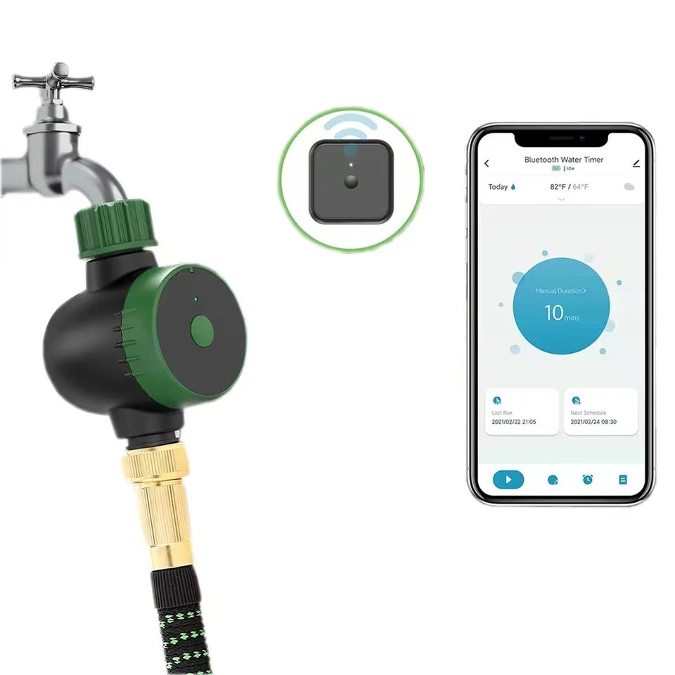 SZMYQ Smart Home Automation System Tuya APP Remote Control Rain Delay Function WiFi Detect Water Timer for Irrigation