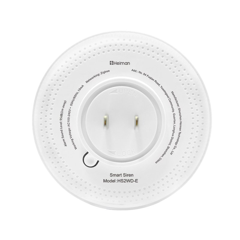 audio visual alarm smart siren in the home alarming security zigbee indoor siren 85db indoor alarm siren