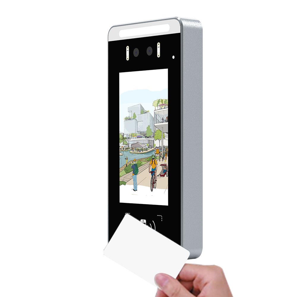 Thinmoo IP56 waterproof face recognition nfc card reader access control system with ready software
