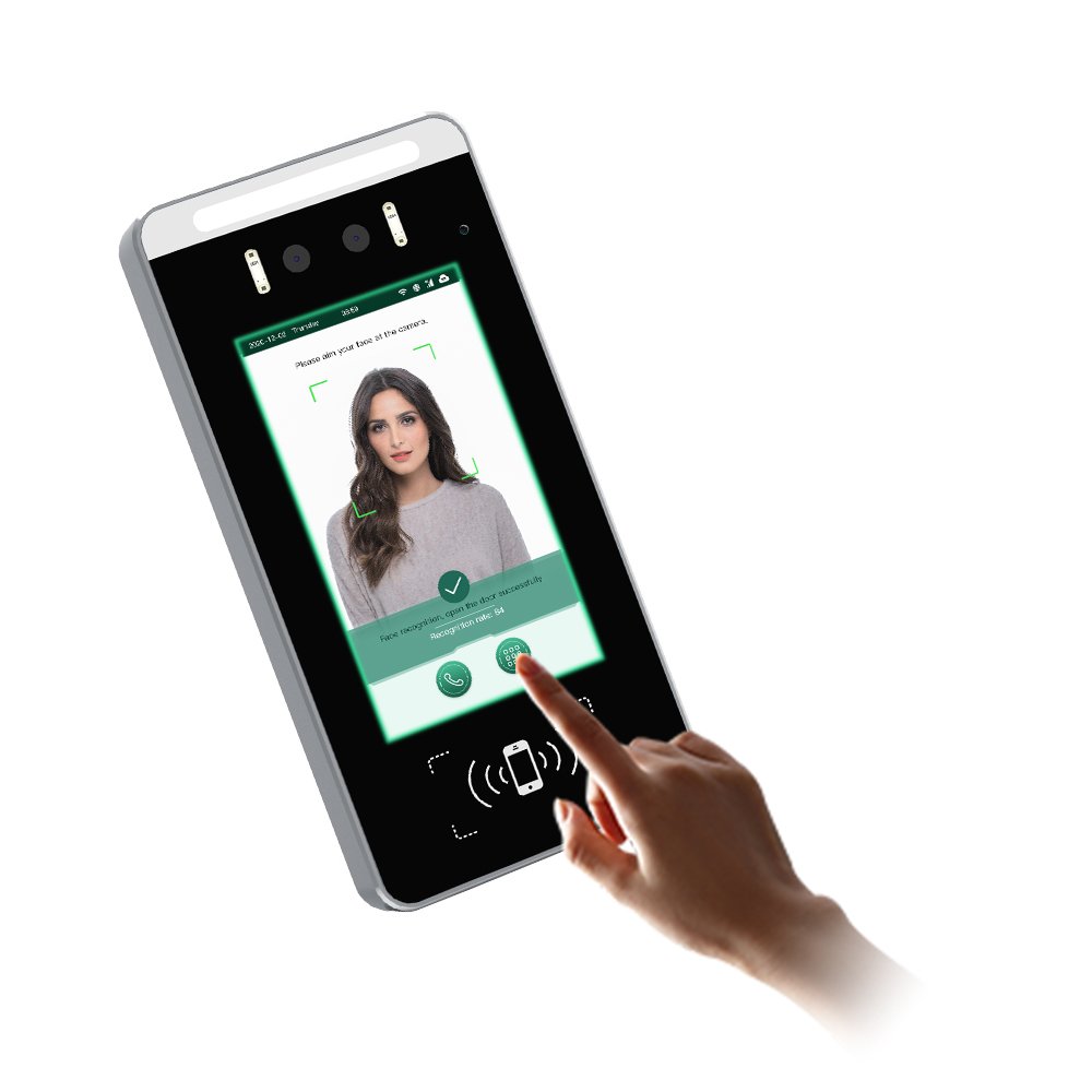 Thinmoo IP56 waterproof face recognition nfc card reader access control system with ready software