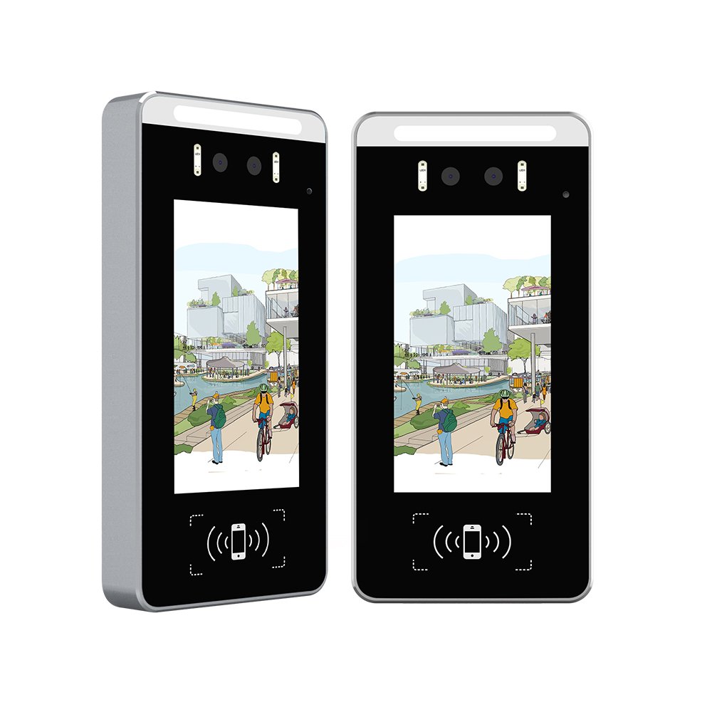 Thinmoo IP56 waterproof face recognition nfc card reader access control system with ready software