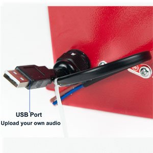 YAL-T06B IP65 Waterproof Car Alarms System 130dB Powerful Audible & Visual LED Strobe 45W Personal & Burglar Alarm