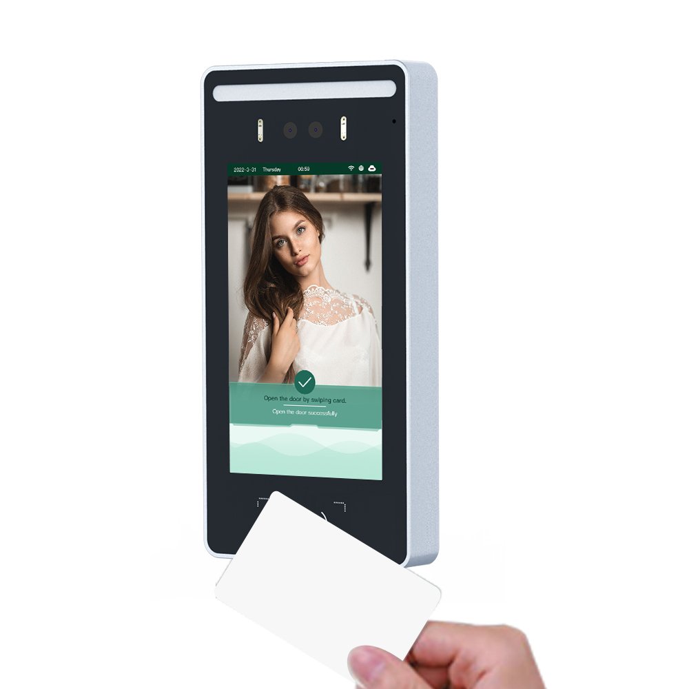 Thinmoo Ethernet/ 4G Face & Fingerprint Recognition Terminal RFID Card Phone App Access Control System Customizable Logo-F700A