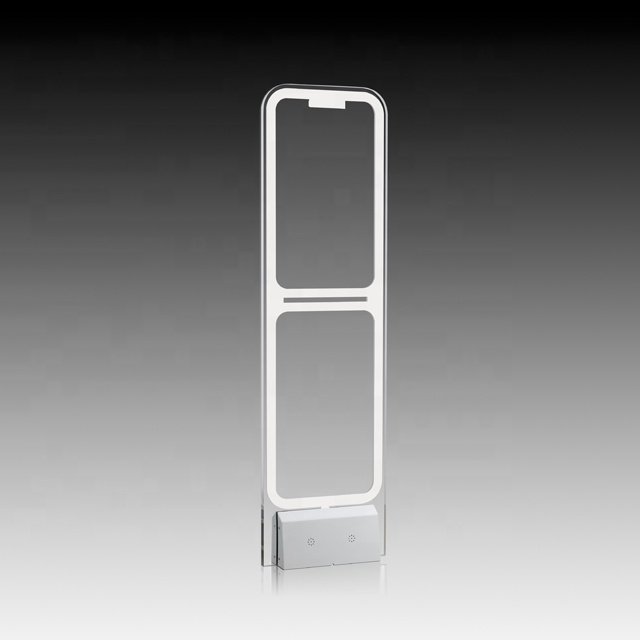 EAS System Security 58khz AM Security Alarm Acrylic Gate System with Remote WiFi Control HAX8712 for Garment Store
