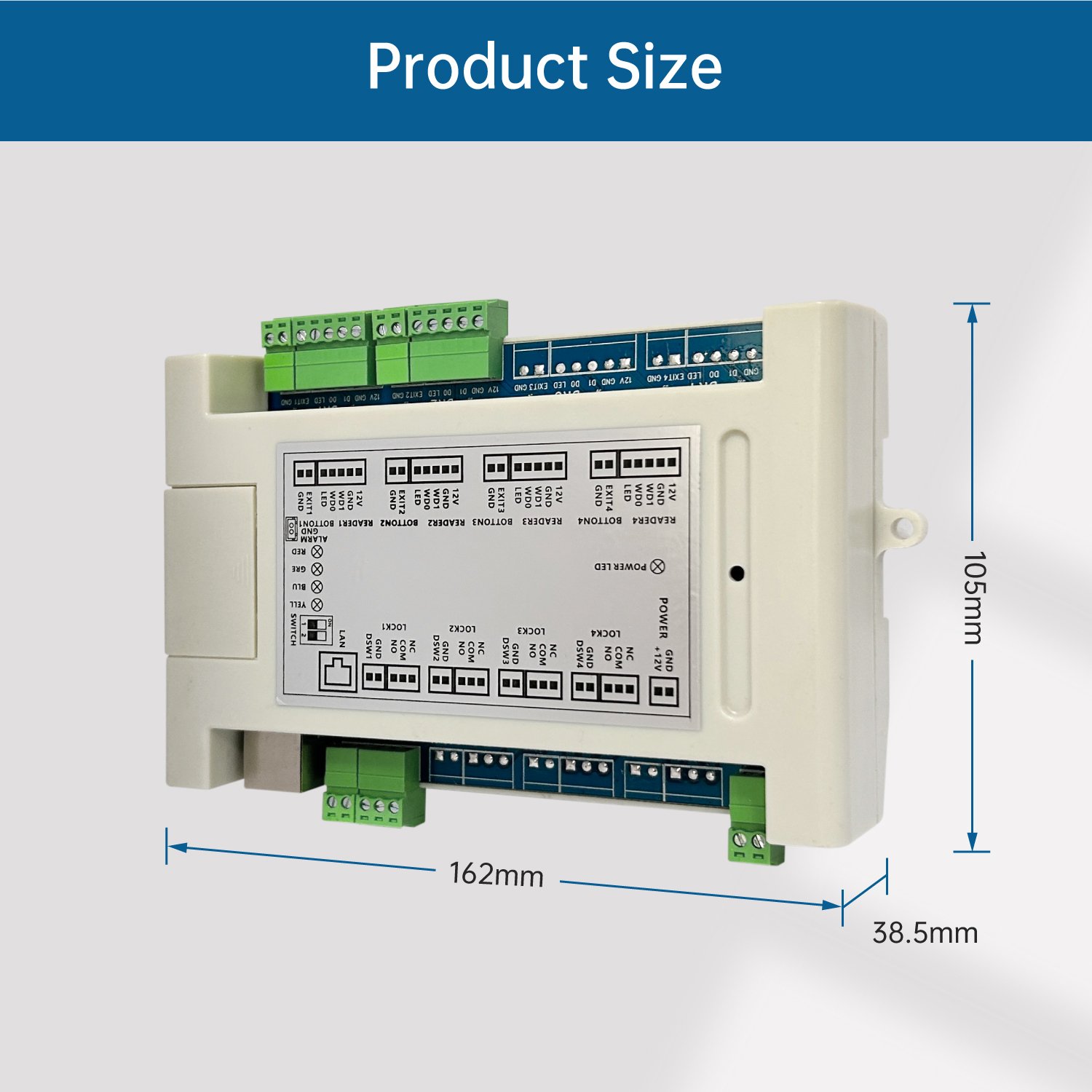Trudian Professional Engineer Factory's One Multi-Door Tcp/Ip Wiegand Stand-Alone Operation Mode Biometric Access Controller