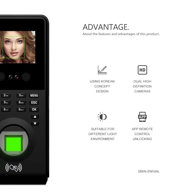 Cloud Wifi P2P Fingerprint Biometric Identity System Access Control Systems Products