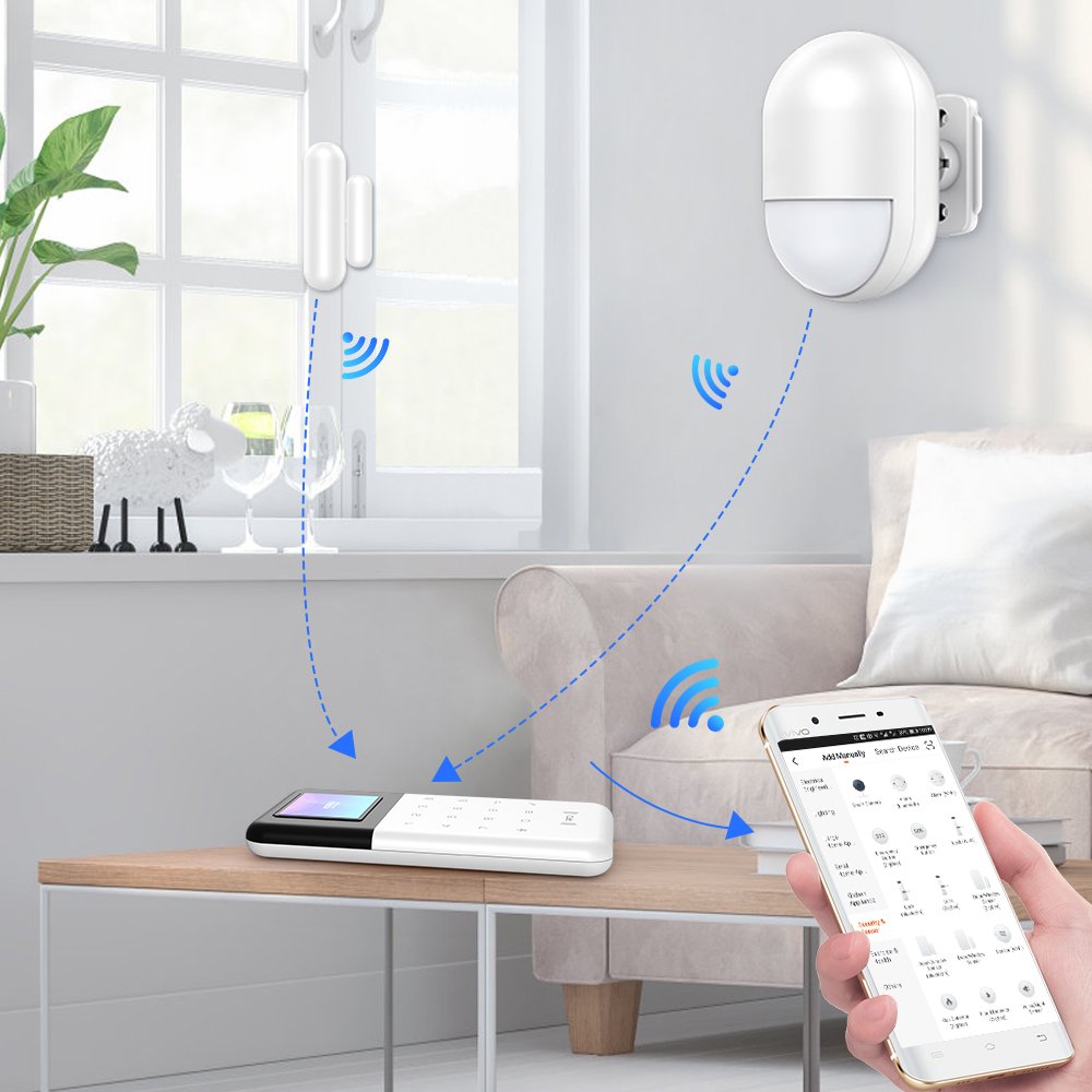 2024 New Home Smart Alarm System GSM SMS Phone Call Alarm Smart WiFi Tuya Alarm System Kit