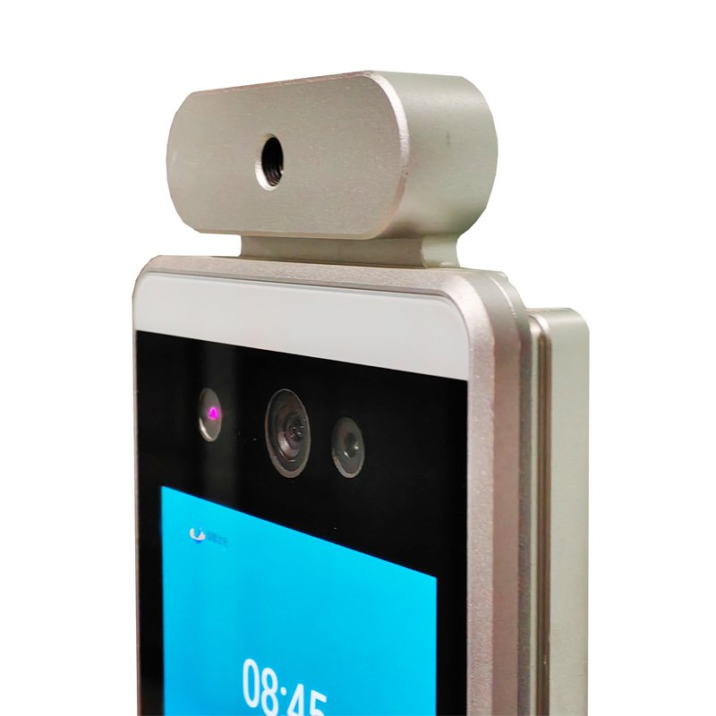 AI Deep Learning 3D Face Recognition Kiosk Night Vision Android System TCP/IP Wifi Thermal Scanner Biometric Access Control SDK